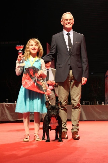 Secret of Bulldogs Stars  - BRAVO A MA FILLE ELYANAH ( 4e meilleur jeune présentateur ) MULHOUSE 